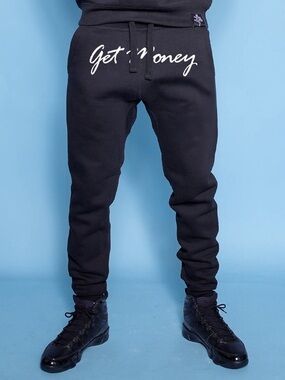 Get Money Black Men’s Jogger Pants